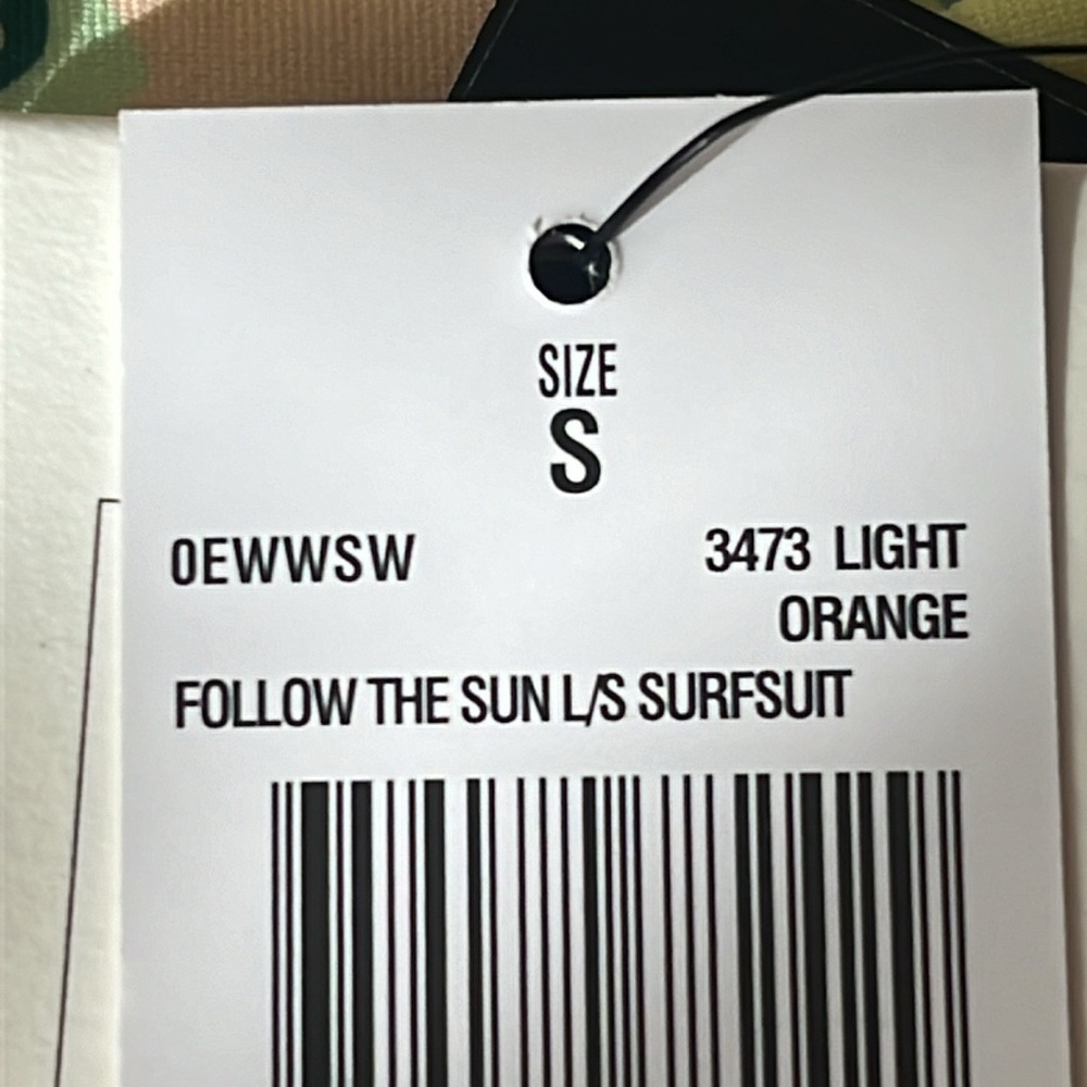 Rip curl Follow The Sun Coral Floral Long Sleeve Surf Suit One Piece Swim S,M,L - Picture 9 of 14